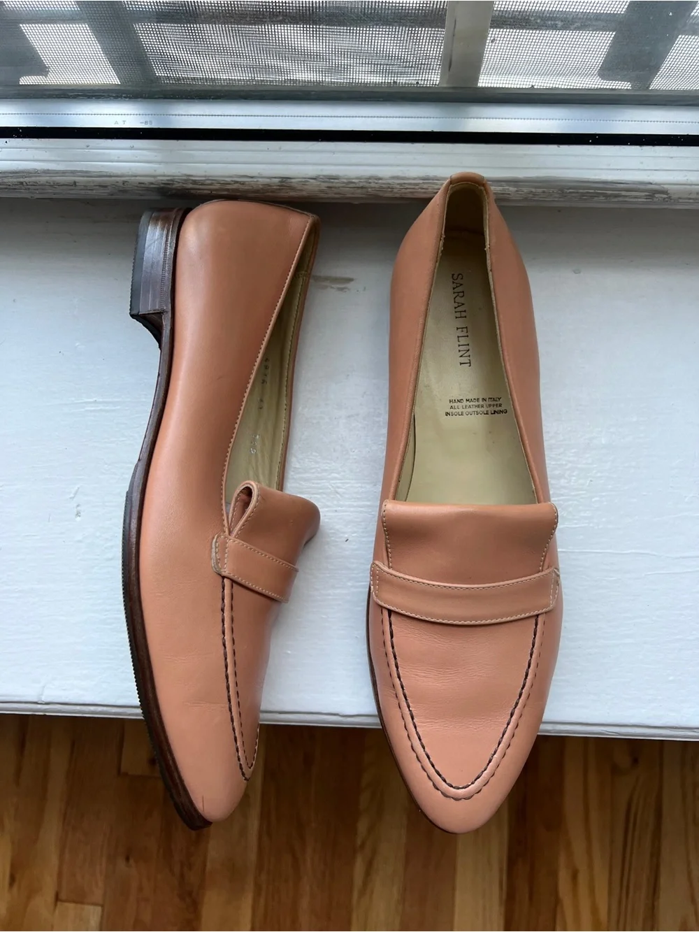 Sarah Flint - Alysia Loafer x Gravati - Blush Leather - *Made at Gravati*
